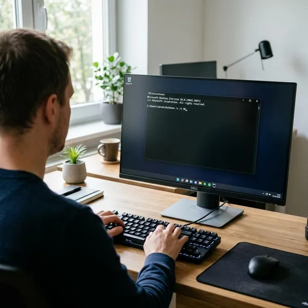 Cómo apagar Windows con el comando shutdown