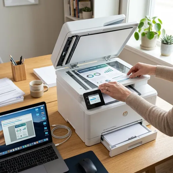como escanear impresora hp