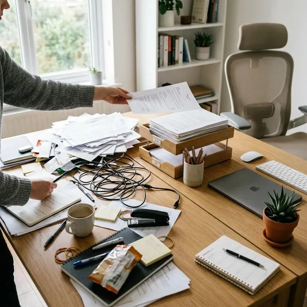 como organizar el escritorio
