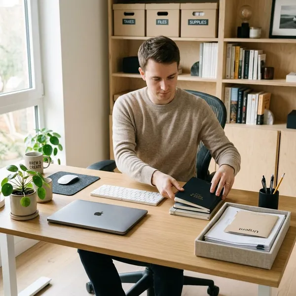 Accesorios útiles para ordenar el escritorio