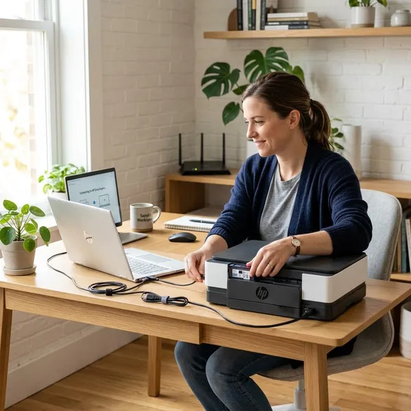 configurar impresora hp