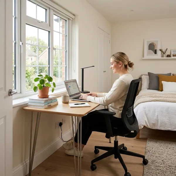 habitaciones con escritorio