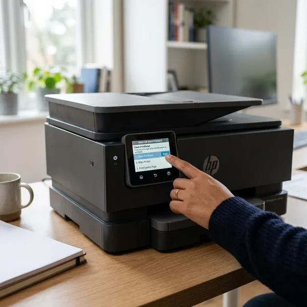 Cómo hacer la limpieza automática en HP