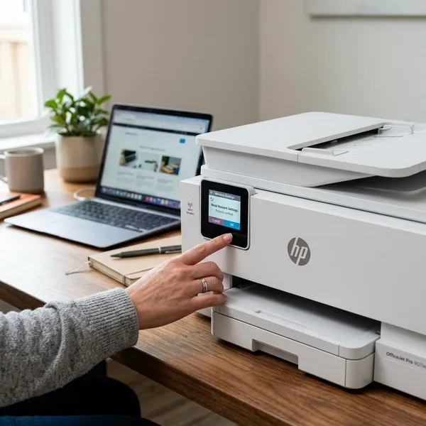 Cómo resetear la red WiFi de una HP